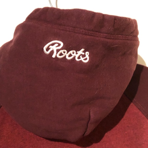 Roots burgundy hoodie Unisex - Picture 7 of 9
